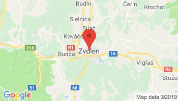 Google map: Zvolen